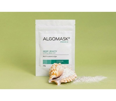 Альгінатна маска для обличчя МОДЕЛЮЮЧА З КАННАБІСОМ 25g