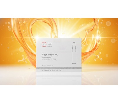 Ампули INLABMEDICAL Flash Effect Vitamin C - миттєве сяйво та ліфтинг