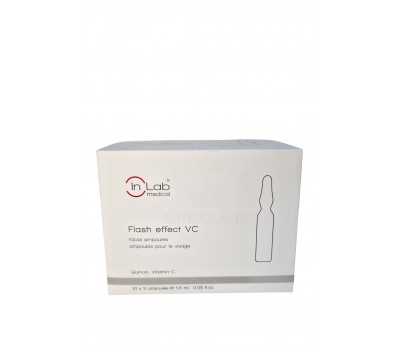 Ампули INLABMEDICAL Flash Effect Vitamin C — миттєве сяйво та ліфтинг